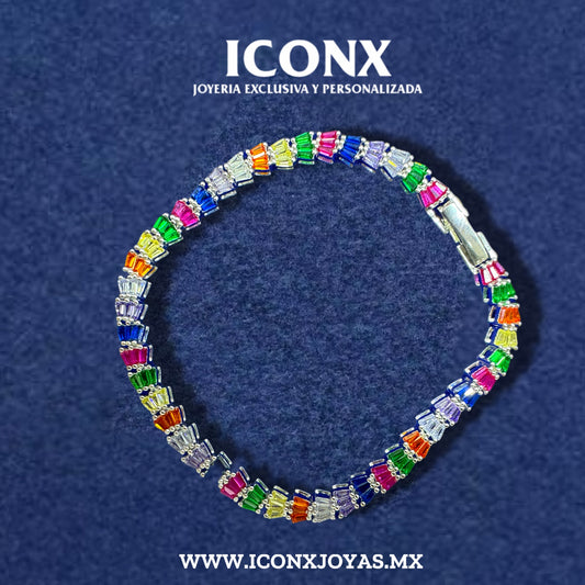 Pulsera Tenis Snake colores