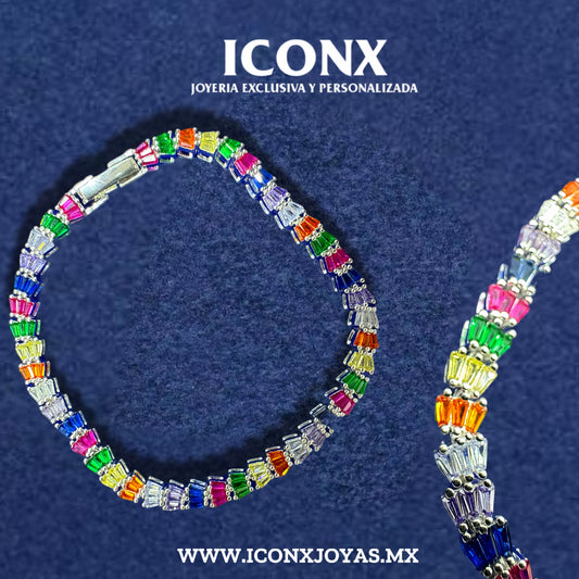Pulsera Tenis Snake colores