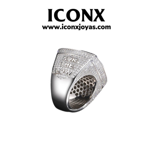 ANILLO PERSONALIZADO NOMBRE O SIMBOLO DIAMANTES