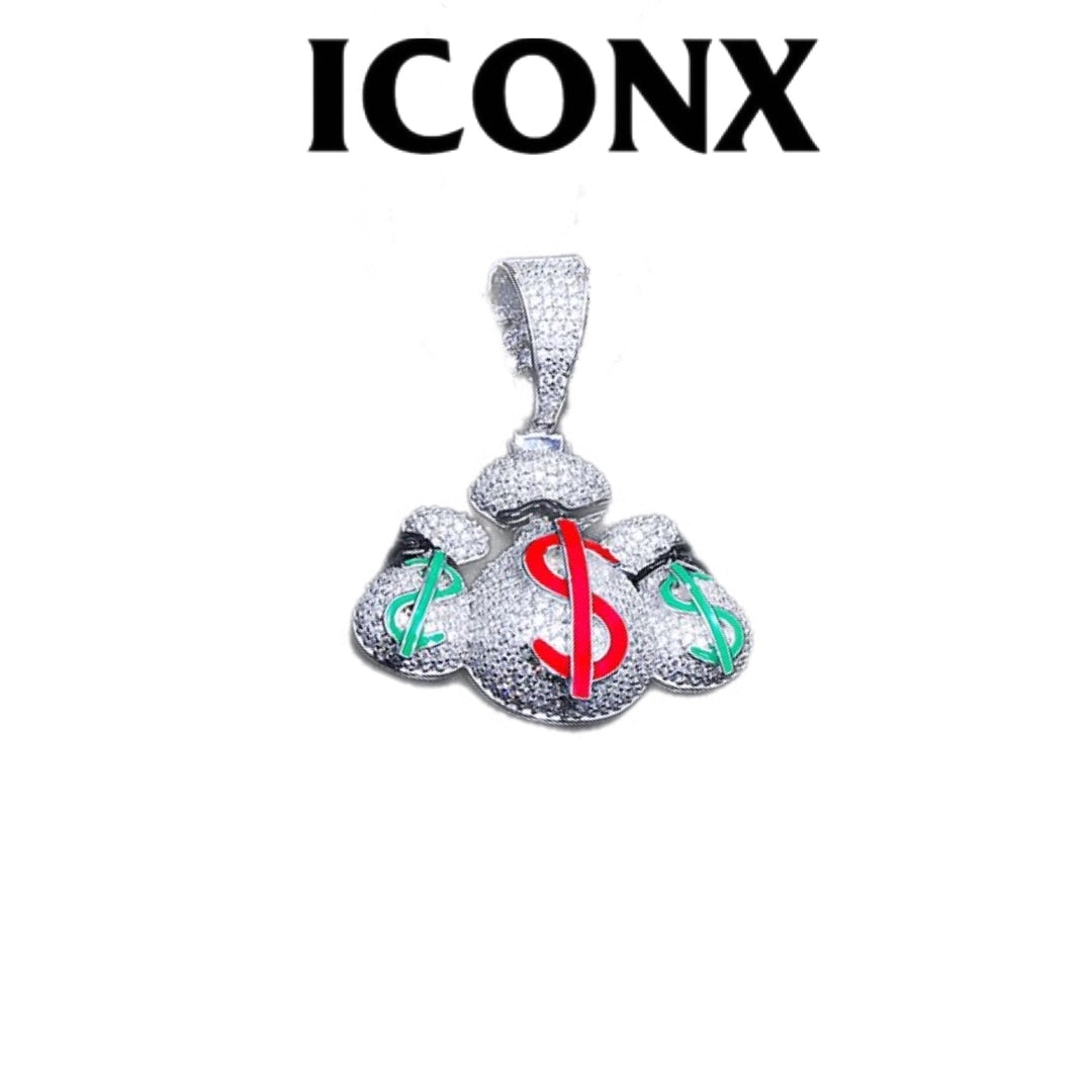 TRPL MONEY BAG GLOW IN THE DARK DIAMANTES DIJE