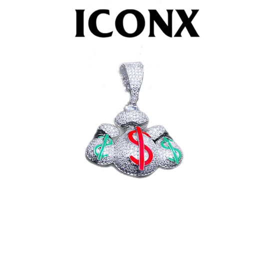 TRPL MONEY BAG GLOW IN THE DARK DIAMANTES DIJE