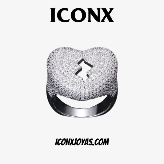 ANILLO CORAZÓN ROTO DIAMANTES