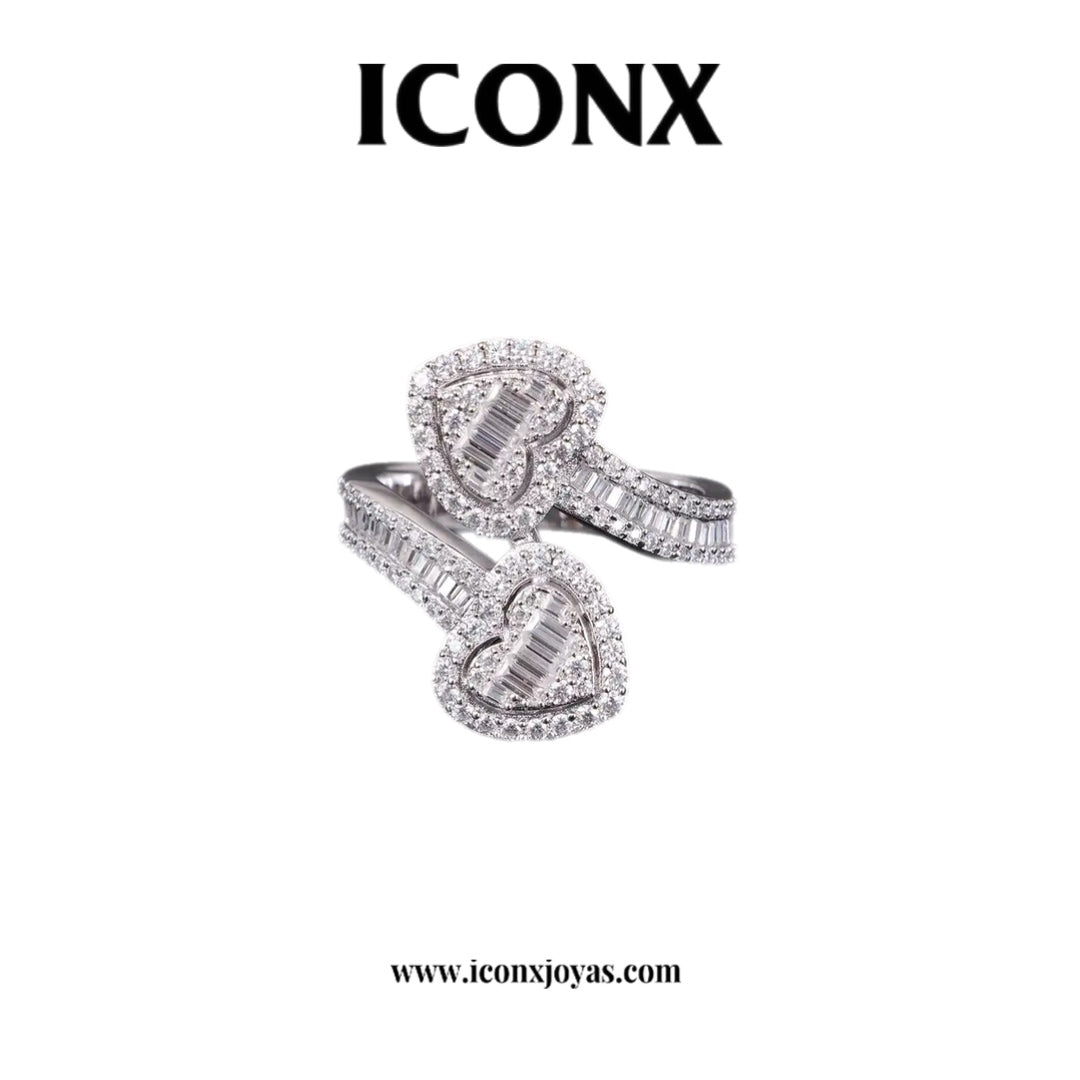 ANILLO CARTIER CORAZON DIAMANTES