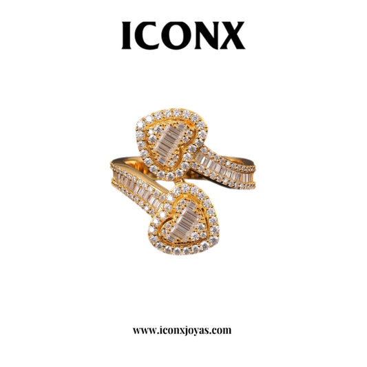 ANILLO CARTIER CORAZON DIAMANTES