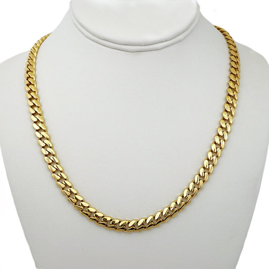 CUBAN GOLD 14K ICONX CADENA