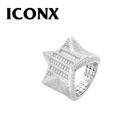 ANILLO ESTRELLA DIAMANTES