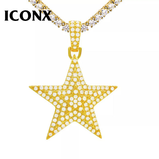 COLGANTE STAR ICONX DIAMANTES/M