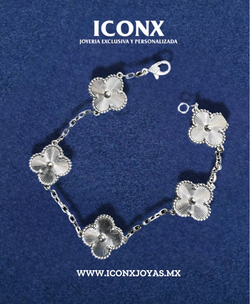 Pulsera Van Cleef Pantinum