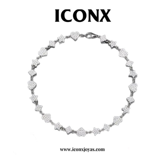 PULSERA CORAZONES DIAMANTE
