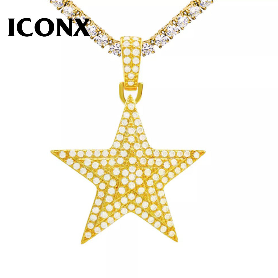 COLGANTE STAR ICONX DIAMANTES/M